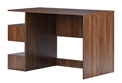 DeckUp Zeus Engineered Wood Study Table and Office Desk (Wotan Oak & White)