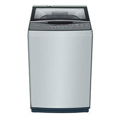 Bosch 7 kg 5 Star Fully Automatic Top Load Washing Machine,PowerWave Wash,Inbuilt Dual Lint Filter, Stainless Steel VarioDrum with 5 fin Pulsator, Water Save, Flex Drain, Dark Grey (WOE70AH0IN)