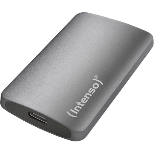 Intenso TX800 External SSD 1TB Portable Solid State Drive, Super Speed USB 3.2 Gen 2x2 (20Gbps), up to 2100MB/s
