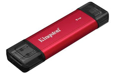 Kingston 512GB Dual USB-A/C Portable SSD | Up to 1050MB/s | USB 3.2 Gen 2 | SPSD/512GB