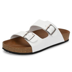 Centrino Sandals for Men | Berkin-Style Slip-On Casual Sandal with Open Toe Design |Lightweight On-Grip Sole for Outdoor Wear|Men Open Toe Buckle Strap Sandals| Summer Slip-On Slipper|Perfect For Monsoon Rainy Season NAVY 13 UK(7313)