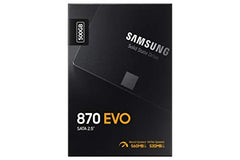 Samsung 870 EVO 500GB SATA 2.5" Internal Solid State Drive (SSD) (MZ-77E500)