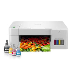 Brother Ink Tank DCP-T236 (New Launch) All in One (Print Scan Copy) Color Home Printer, 27/11 PPM BK/CL, 150 Sheet Paper Tray, Print Upto 7.5K Pages in Black & 5K in Color Each (CMY),Free Installation