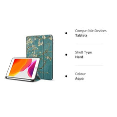Robustrion Cover for iPad 10.2" 9th 8th 7th Gen Generation Case, OceanBlack