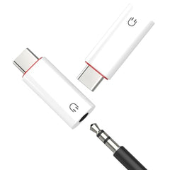 Verilux® 2 in 1 Audio Adapter USB C and Light to 3.5mm Jack Converter