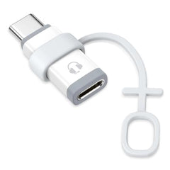 Verilux® 2 in 1 Audio Adapter USB C and Light to 3.5mm Jack Converter