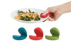 SYGA Set of 2 Silicone Kitchen Oven Gloves, Silicone Heat Resistant, Silicone Pinch Holders Pot Holder Heat Insulation Gloves(Random Color)