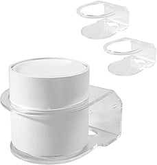 Wall Mount Holder for TP-Link Deco X20 X55 X55 Pro X60 X68 WiFi 6 Mesh WiFi(AX1800,AX3000,AX3600),Simple and Sturdy Acrylic Wall Mount Holder Stand Bracket by HOLACA (2 Pack)