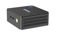 GMKtec Mini PC, Intel Twin Lake N150 (Upgraded N100), 8GB DDR4 RAM 512GB PCIe M.2 SSD, Desktop Computer 4K Dual HDMI/USB3.2/WiFi 6/BT5.2/2.5GbE RJ45 for Office, Business
