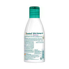 Himalaya Baby Massage Oil 200ml | All-round growth | Strong Bones & Muscles | Ashwagandha, Country Mallow & Aloe Vera | No.1 Dr. Recommended Brand| Vitamin E | 99% NOI | Mineral oil free