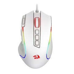 Redragon M612AK PRO RGB Gaming Mouse, 8000 DPI Wired/Wireless Optical Mouse with 9 Programmable Buttons & 7 Backlit Modes, BT & 2.4G Wireless, Software Supports DIY Keybinds Rapid Fire Button