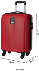 Safari Thorium Neo 8 Wheels Spinner Set of 3 Trolley Bags, Hard Case Polycarbonate, 360° Wheeling Carry on & Check-in Luggage for Men & Women, Suitcase for Travel, Trolley Bags for Travel, Dusk Green