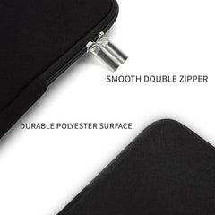 Meyaar Laptop Sleeve 13 Inch with Accessory Pouch, Soft Plush Fur Lined Zipper Case for MacBook Air 13.6” M2/M3/M4/M5, Pro 13”/14” M1–M5, Neo 13 (Black, for 13"/13.3" MacBook)