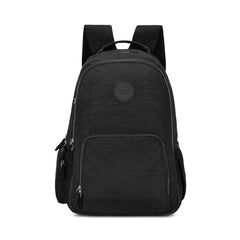 Safari Jet 25L Laptop Backpack, School Bag for Boys and Girls, College Bag, Office Bag, Travel Bag for Men and Women, 2 Compartments, Organiser, Bottle Holder, Front Pocket for Chargers, Black