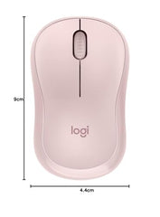 Logitech M240 Silent Bluetooth Mouse, Wireless, Compact, Portable, Smooth Tracking, 18-Month Battery, for Windows, macOS, ChromeOS, Compatible with PC, Mac, Laptop, Tablets - Off White
