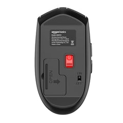 Amazon Basics Pro Series Wireless Gaming Mouse, Hero Sensor, 12000 DPI, Lightweight | 6 Programmable Buttons | Compatible with PC/Mac | Rechargeable