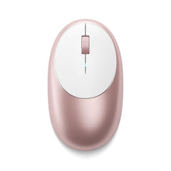 SATECHI M1 Wireless Bluetooth Mouse, USB-C Rechargeable, Compact, Silver
