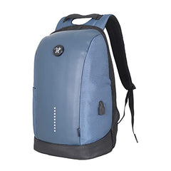 Arctic Fox Slope Anti-Theft Backpack (Dark Denim) | 23 Ltr Capacity|Water Resistant | Multipurpose Backpack |Rain Cover|15.6 Inches Unisex Laptop Bag with USB Charging Port