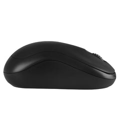 ZEBRONICS Zeb-Comfort Wired USB Mouse, 3-Button, 1000 DPI Optical Sensor, Plug & Play, for Windows/Mac, Black