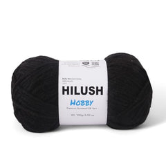 HILUSH Hobby,Wool Yarn dk Acrylic Hand Knitting Yarn Ball (100g/1 Ball),Suitable for Craft amigurumi Shade 001 (Sky Blue)