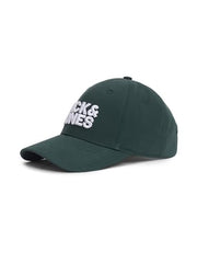 JACK & JONES Men Cotton Cap (12204480_Forest Green_ONE)