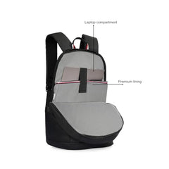 Tommy Hilfiger Laptop Backpack Elbert - Navy | Backpack for School, College and work | Water-Resistant, Fits 15-inch Laptop, with Rain Cover, Trolley Holder & 1-Year Warranty | 31L Capacity