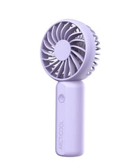 ARCTICOOL Portable Mini Fan - Rechargeable Hand Fan with 3 Adjustable Speeds, 2000mAh Battery, Lightweight Design, Low Noise, and Easy Portability for Indoor and Outdoor Use (Deep Black)