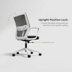 Interio by Godrej Vurv Mesh Mid Back Study Chair