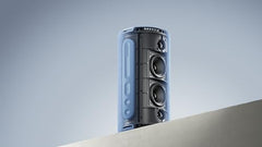 We. by Loewe Hear 2 Portable Bluetooth Speaker, 60W Music Power, Deep Bass Subwoofer, 17 Hr Long Battery Life, IPX4 Water Resistant, USB-C Wireless Speaker for Home & Outdoor, Storm Grey