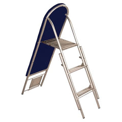 Spacecrafts 2 in 1 Foldable Ironing Board with Step Ladder, Multipurpose