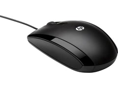 HP USB X500 Wired Optical Sensor Mouse 3 Buttons Windows 8 Supported, Black (E5C12AA)