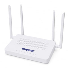 UBIQCOM UB5021GV XPON ONT Optical Network Terminal, 1GE + 1 POTS, GPON Fiber Broadband Modem with VoIP Voice Support, SC/UPC Connector, FTTH ONT for Home & SOHO Users