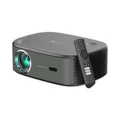 Portronics Beem 450 Smart LED Projector with 1080p Full HD Resolution, Built-in Streaming Apps (Netflix, Prime Video, Hotstar), 4000 Lumens, Screen Mirroring, 3 Watt Speaker, Bluetooth, Wi-Fi (White)