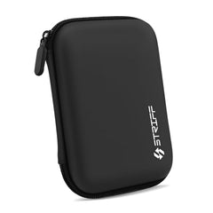STRIFF DriveGuard – Premium Shock-Resistant 2.5″ External Hard Drive Protection Pouch | Shockproof, Water-Resistant PU Travel Pouch for HDD, SSD, Hard Disk, USB Drive & Accessories | Travel Friendly