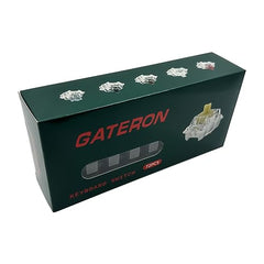 Zjmehty Gateron G Pro3.0 White Switches for Mechanical Keyboard,3-Pin 38gf Linear/Pre-Lubed/Pin-Enhanced Switches(108pcs,White,3-Pin)