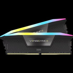 CORSAIR Vengeance RGB DDR5 RAM 32GB (2x16GB) 6400MHz CL36 Intel XMP iCUE Compatible Computer Memory - White (CMH32GX5M2B6400C36W)