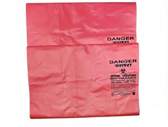 HEAN Bio Hazard Waste Disposal Bags, 20x24 inch, 75 Micron, Bio Medical Garbage Bags (Yellow - 10)