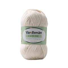 Vardhman Threads Cotone DK Weight Yarn - 51% Cotton 49% Acrylic Blend - 100g Ball 250m Length - Perfect for Knitting Crochet Amigurumi (Turquoise Blue)