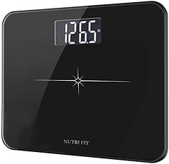 BMI Smart Digital Weighing Scale for Body Weight, Rechargeable Bathroom Scale With Body Fat Measurement - Gripit Advanced Smart Scale (Grayish Green)