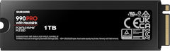 Samsung 990 PRO w/Heatsink SSD 2TB PCIe 4.0 M.2 Internal Solid State Hard Drive, Fastest Speed for Gaming, Heat Control, Direct Storage and Memory Expansion, Compatible w/ Playstation5, MZ-V9P2T0CW
