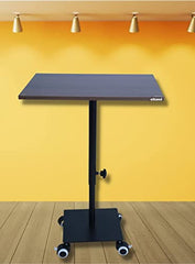 eStand Height Adjustable Multipurpose Table for Seating and Standing Posture(Straight Height Adjustable Table, Black, 72-112 Cms)