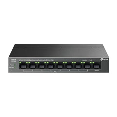 TP-Link LS108GP 8-Port Gigabit Desktop Ethernet Switch with 8-Port PoE+, 62 W PoE Budget, PoE Auto Recovery, Plug & Play, Metal Casing, Ideal for IP Surveillance & Network Security