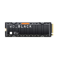 WD_BLACK SN850 500GB M.2 2280 PCIe Gen4 NVMe Gaming SSD with Heatsink - Works with PlayStation 5 up to 7000 MB/s read speed