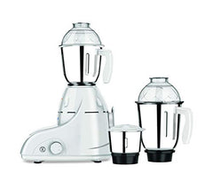 Bajaj Plastic GX 8 750 DLX 750W Mixer Grinder with 3 Jars, White