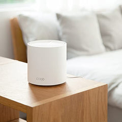TP-Link Deco X50(1-Pack) AX3000 Whole Home Dual Band Mesh Wi-Fi 6 System, WiFi Router, AI-Driven, Coverage up to 2500ft², Connect up to 150 Devices, Easy Setup, Alexa and Google Home Compatible
