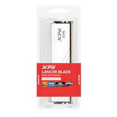 ADATA XPG Lancer Blade RGB 16GB (1 x 16GB) DDR5 6000MHz CL36 Desktop Memory RAM – Black | Gaming U-DIMM Memory Module | Intel & AMD Compatible (White)