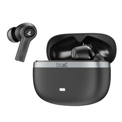 boAt 2026 Launch Nirvana Ion TWS Earbuds (Lunar Black) | Massive 120 Hours Playtime, Quad Mics ENx™ Tech, Multipoint Connectivity, In-Ear Detection, Dual EQ Modes, and BEAST™ Mode