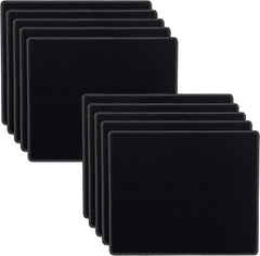 Storite 5 Pack 220x180x2mm Speed Type Gaming Mousepad, Black