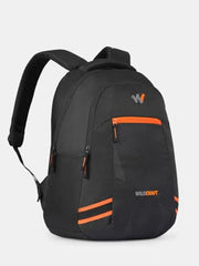 Wildcraft Mosaic 2+1 compartment Laptop Backpack for Work and Travel| 37 litre Capacity|Premium Fabric| Padded Strap| Orgainzer| Water resistant |Black