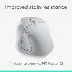 Logitech MX Master 4, Ergonomic Wireless Mouse with Advanced Performance Haptic Feedback, Ultra-Fast Scrolling, USB-C Charging, Bluetooth, Windows, MacOS - Graphite